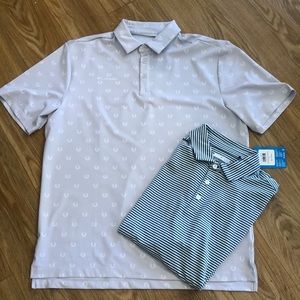 Bundle of 2 men’s Columbia golf polos NWT